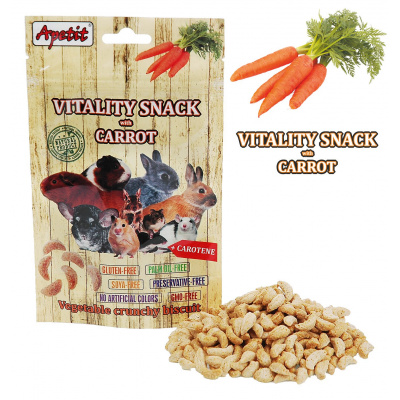 Apetit - VITALITY SNACK with CARROT 80g AKCE